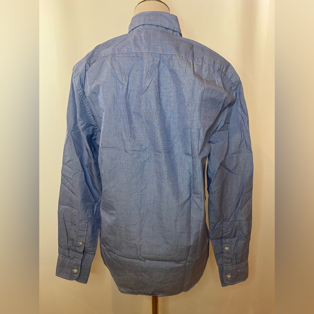 J.Crew NWOT Slim Untucked Secret Wash cotton poplin shirt - Picture 4 of 7